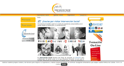 Desktop Screenshot of intervencionsocial.es